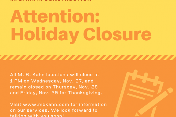 Holiday Closure Alert