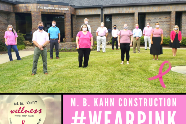 M. B. Kahn Raises Breast Cancer Awareness