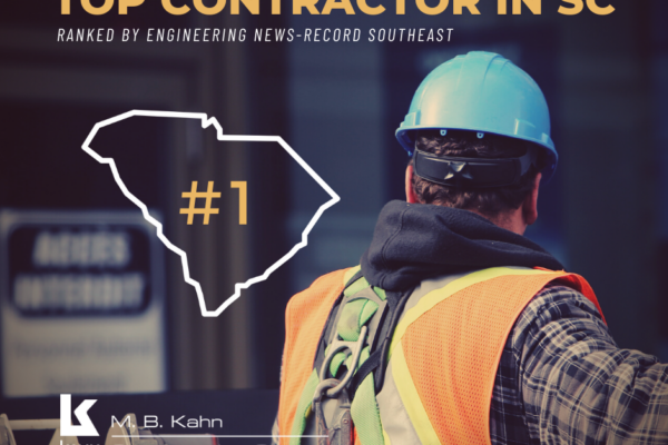 M. B. Kahn is #1 Contractor in SC