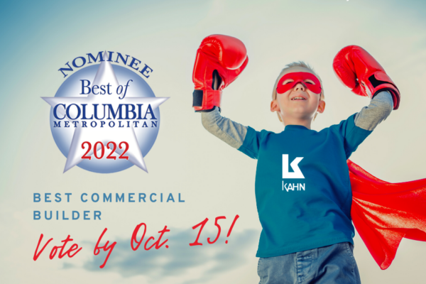 Vote for M. B. Kahn! Best of Columbia